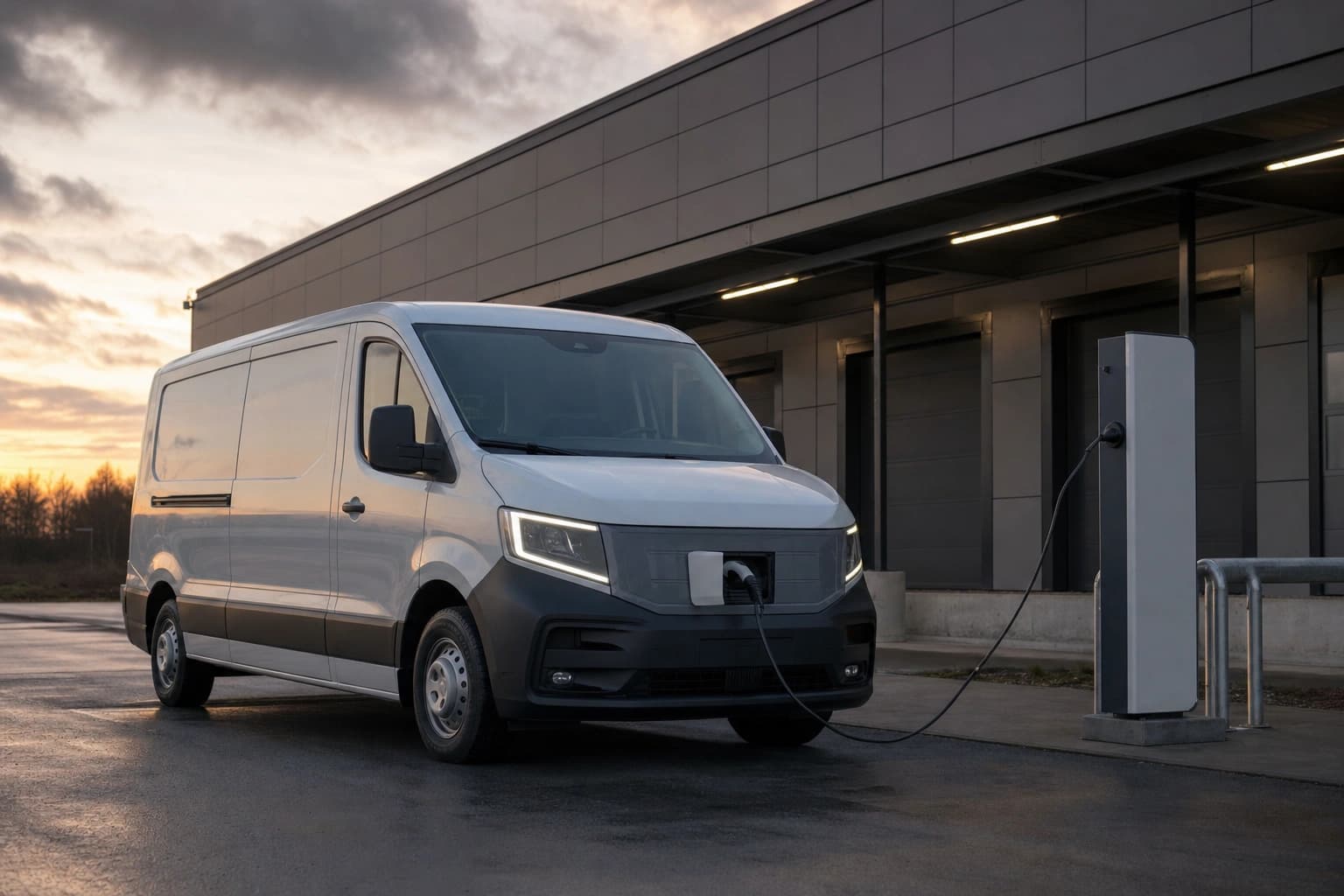 Depotladen unter Realbedingungen: Spedition Stickels E-Lkw-Flotte